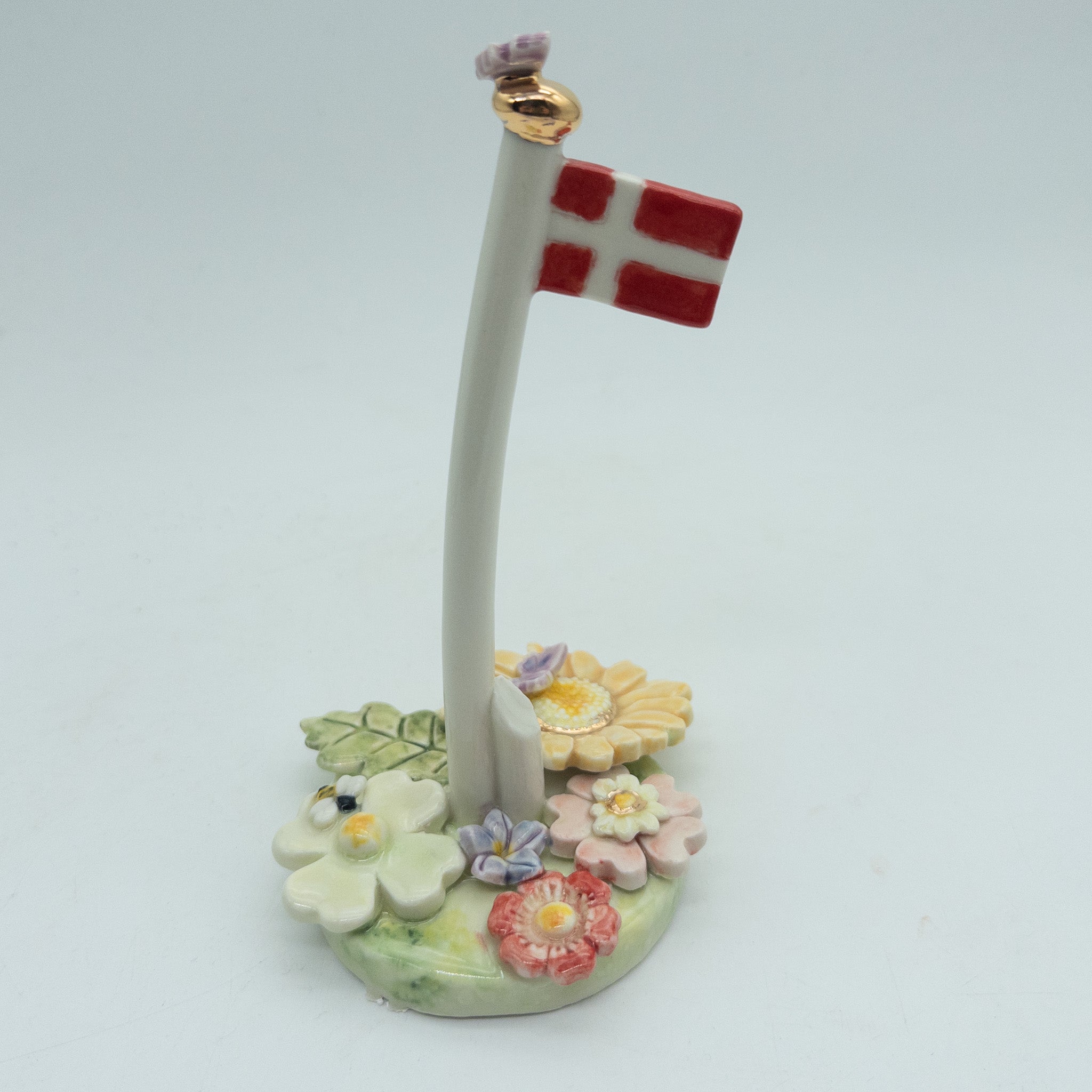 Vindblæst flagstang