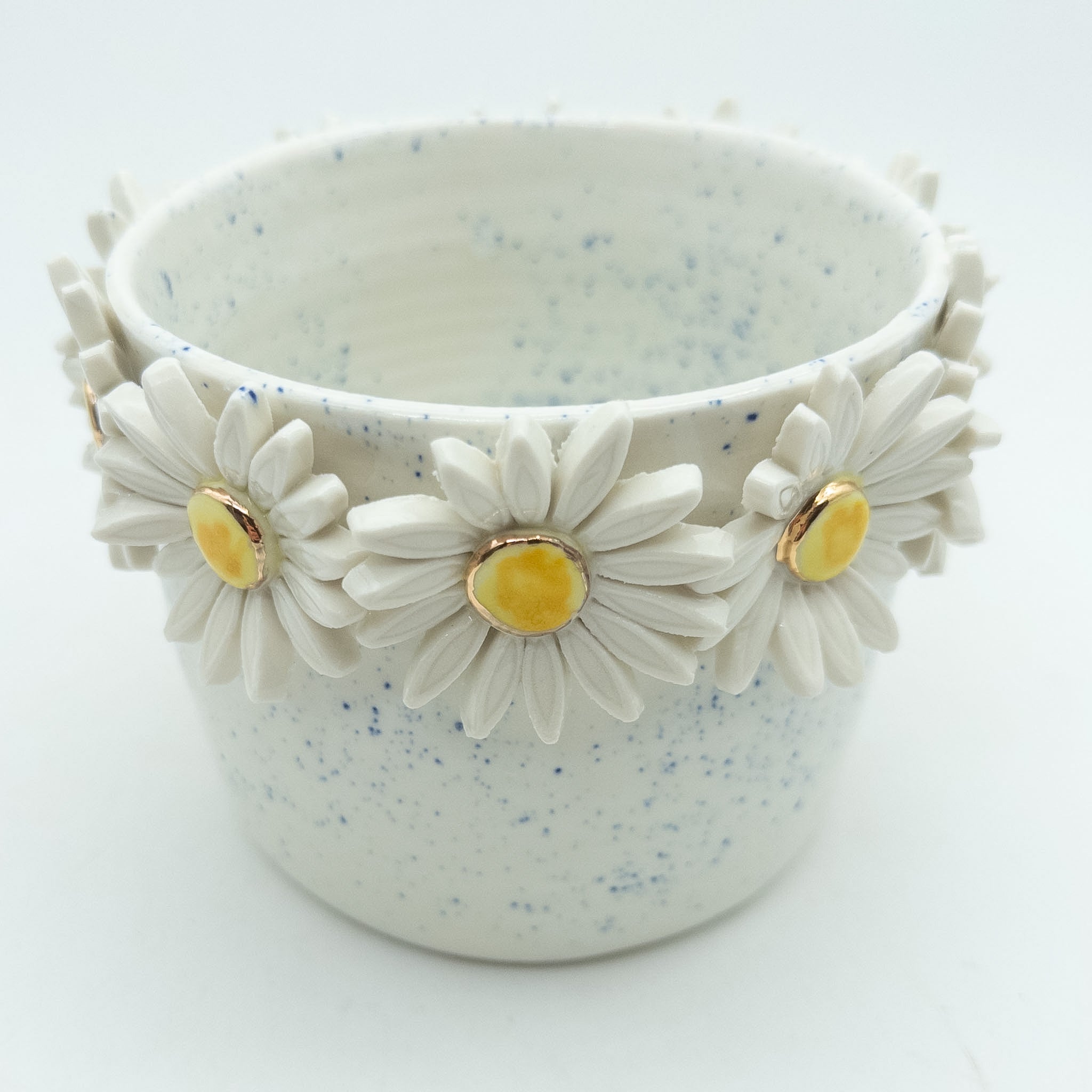 Krukke med margueritter