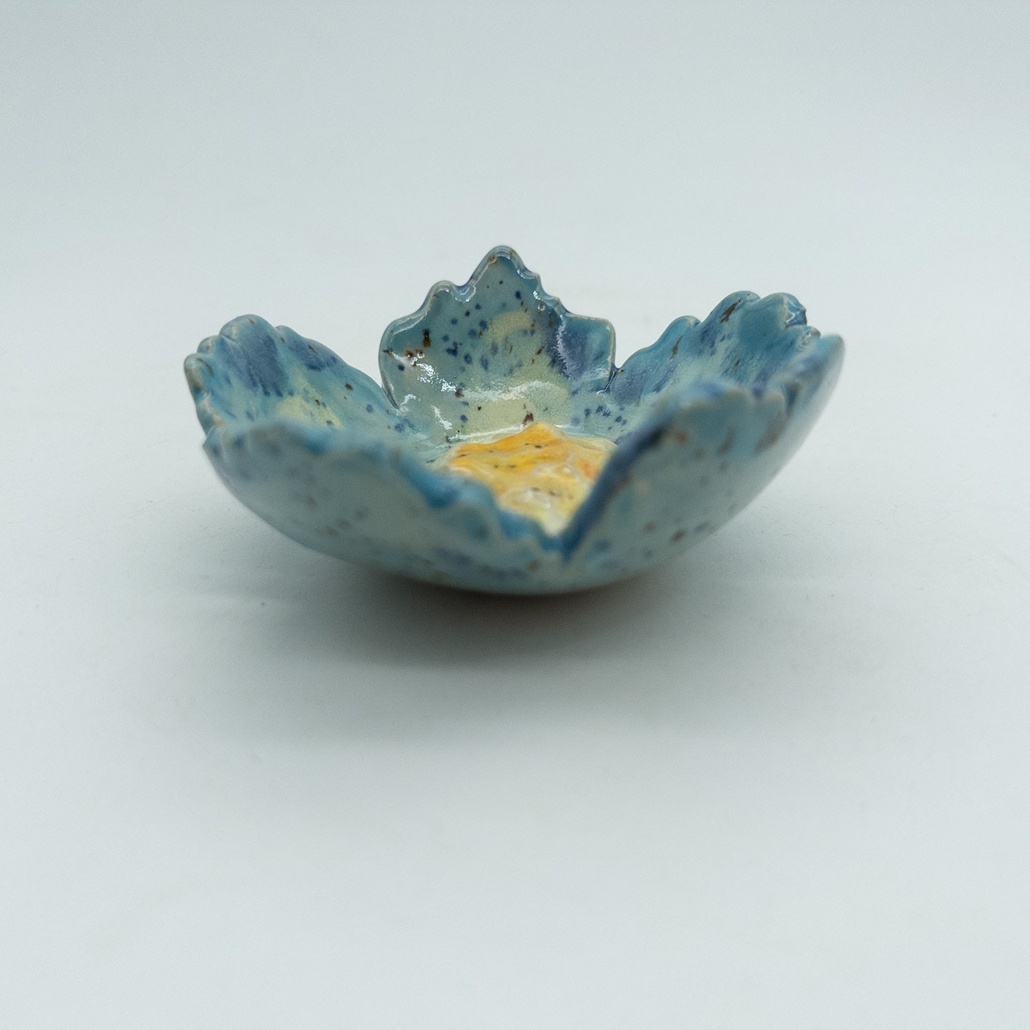 Blomsterskål - farvet