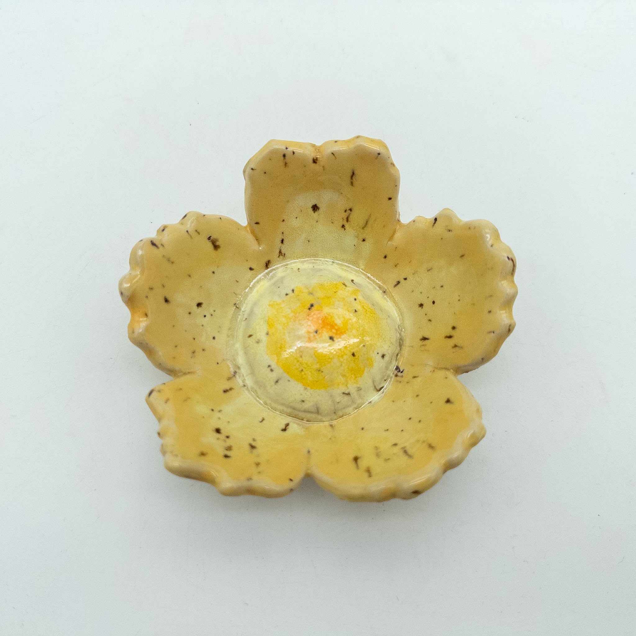 Blomsterskål - farvet