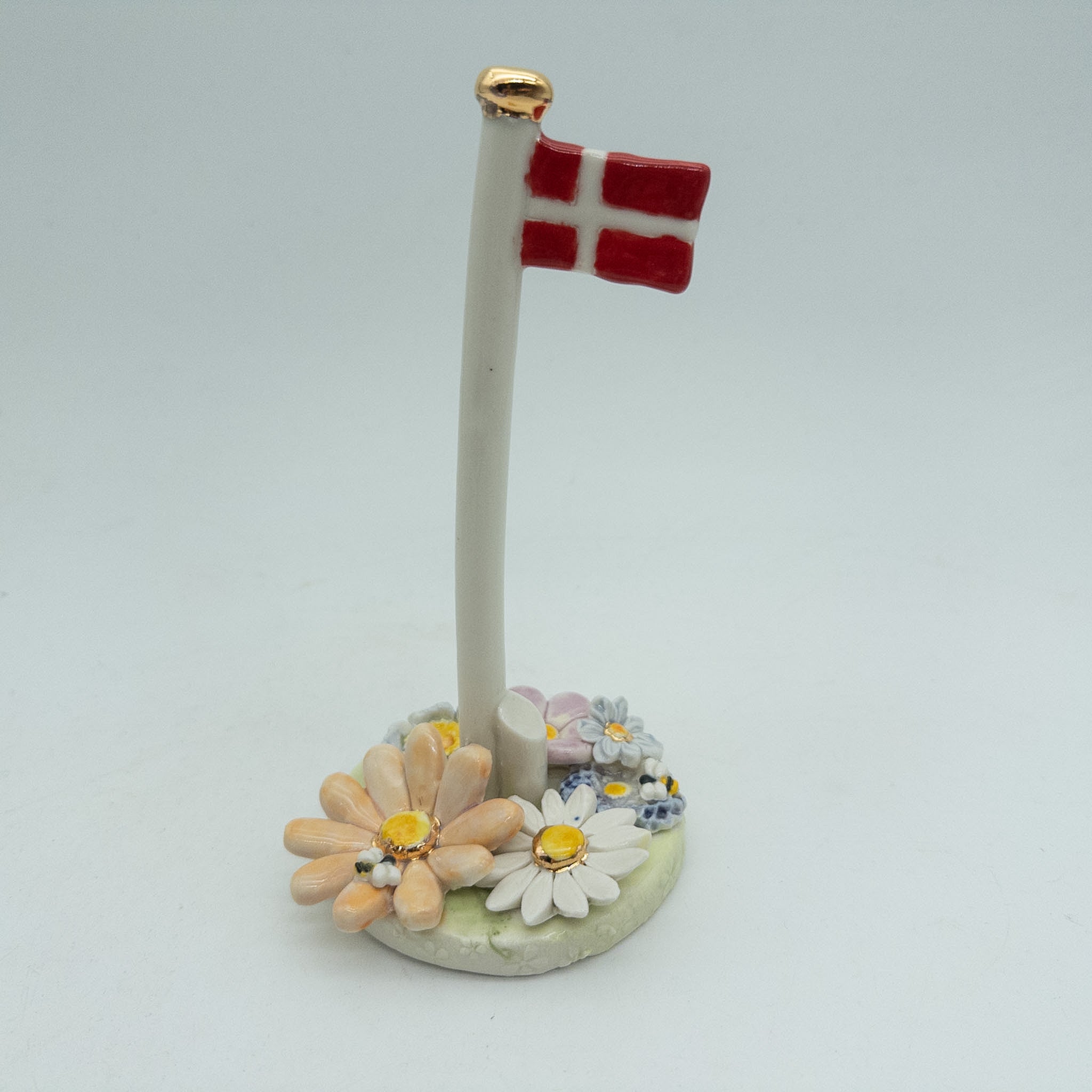 Vindblæst flagstang