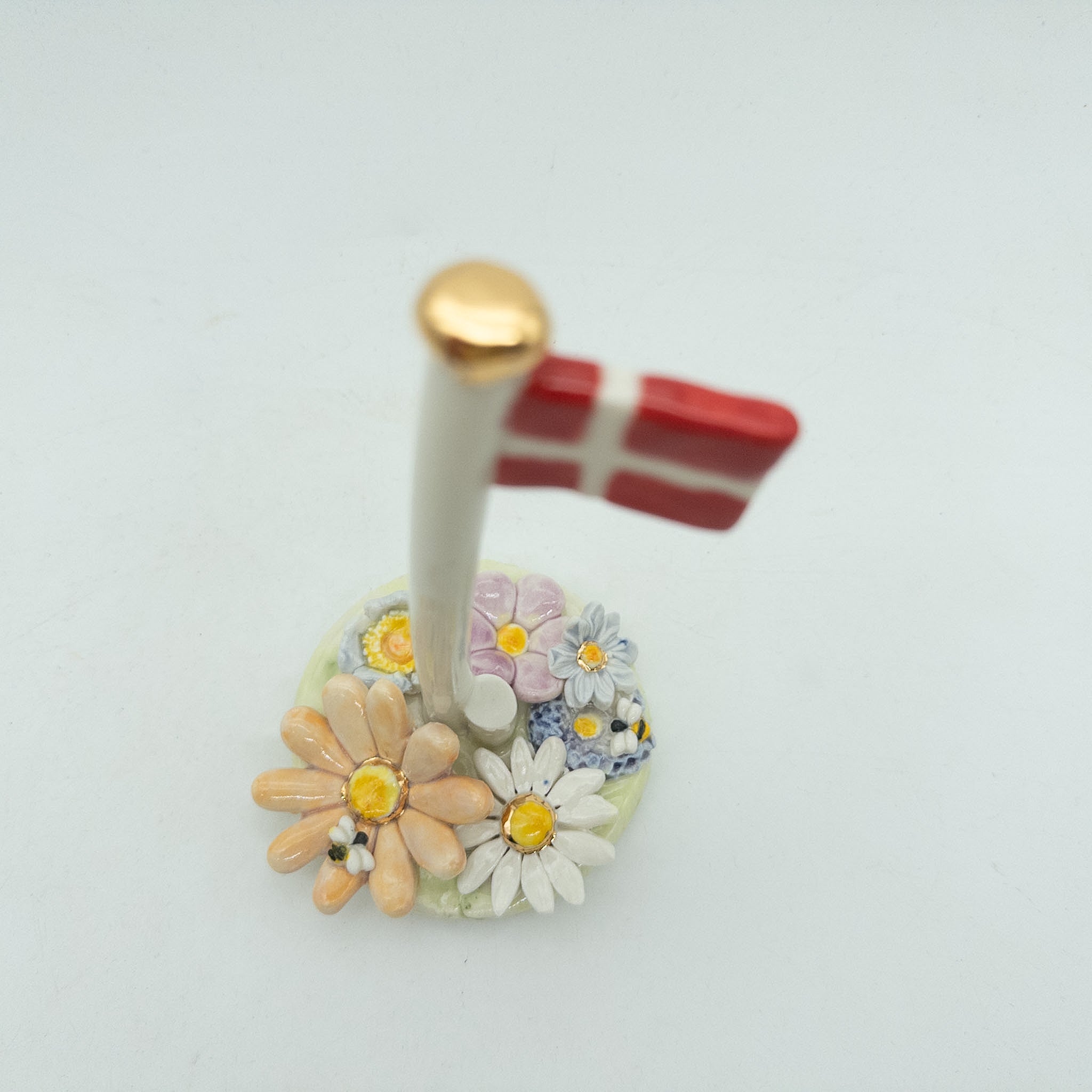 Vindblæst flagstang