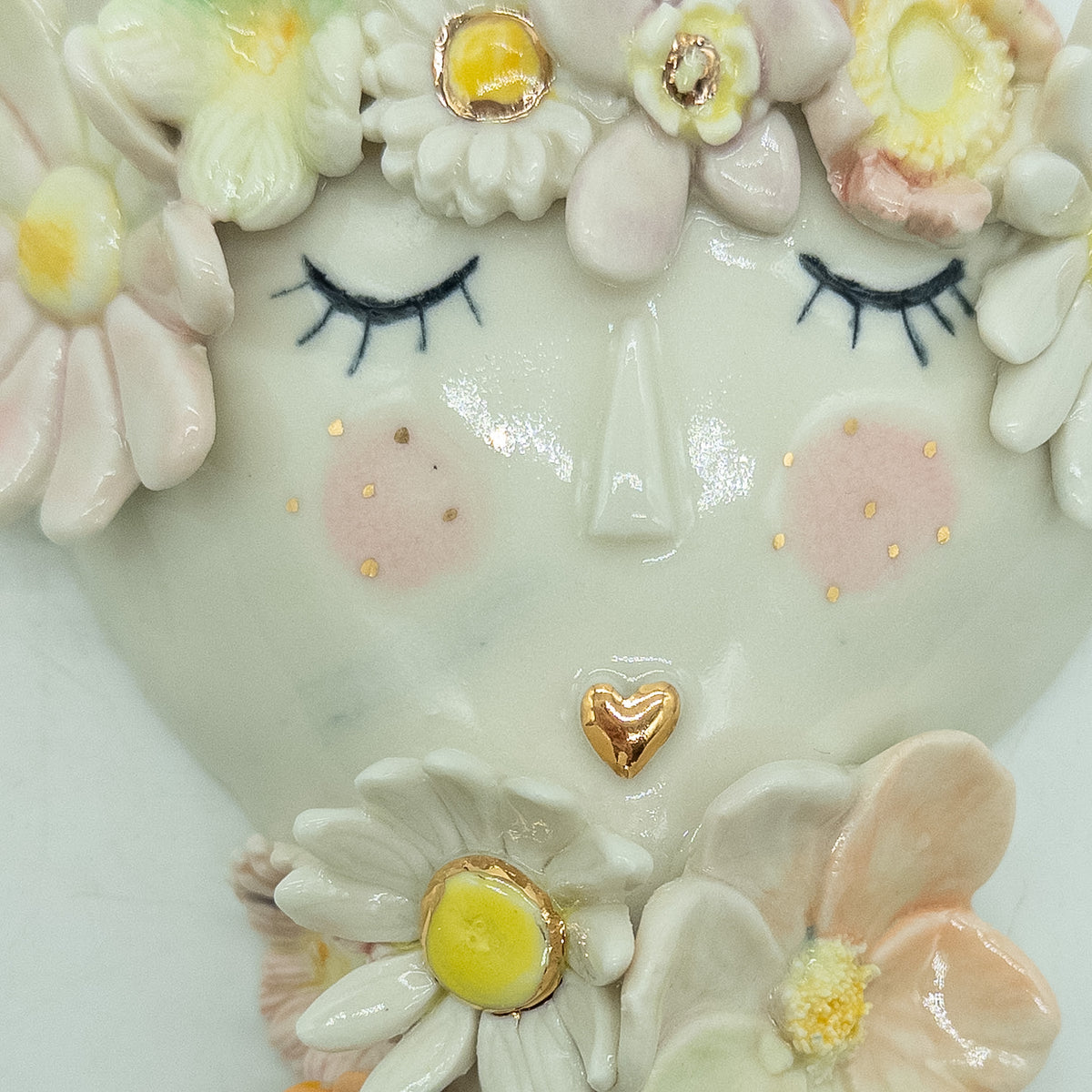 Gaia - Blomsterdame vægvase 2. sort