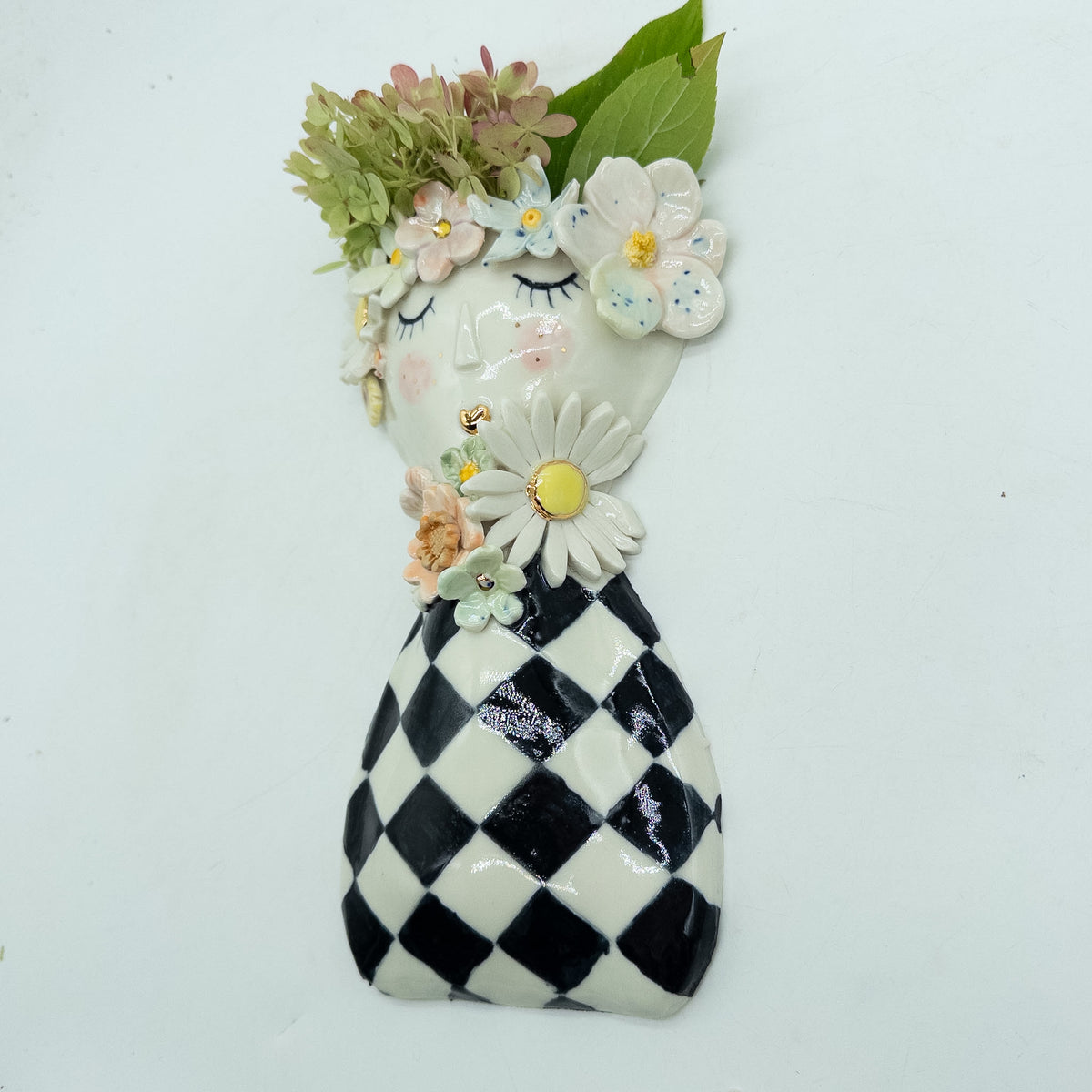 Gaia - Blomsterdame vægvase