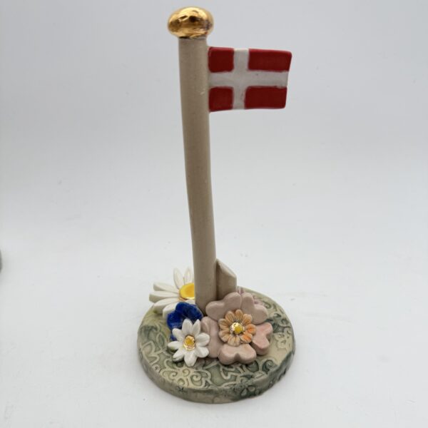 Vindblæst flagstang