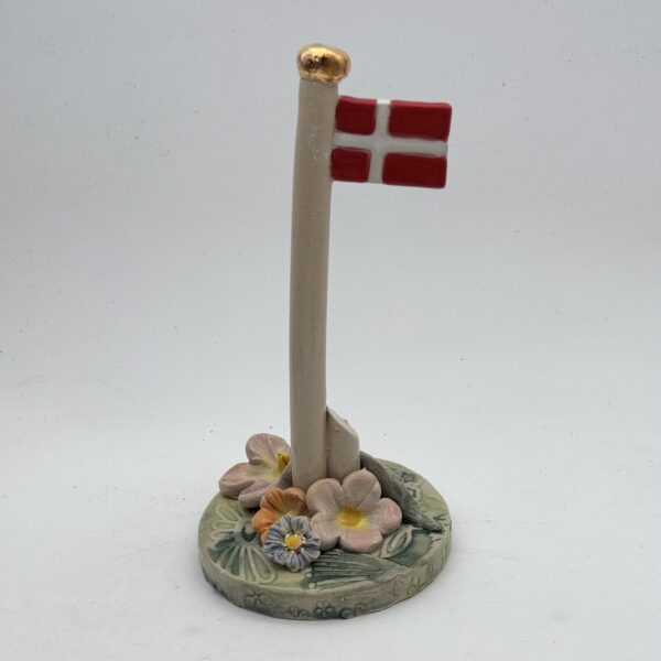 Vindblæst flagstang