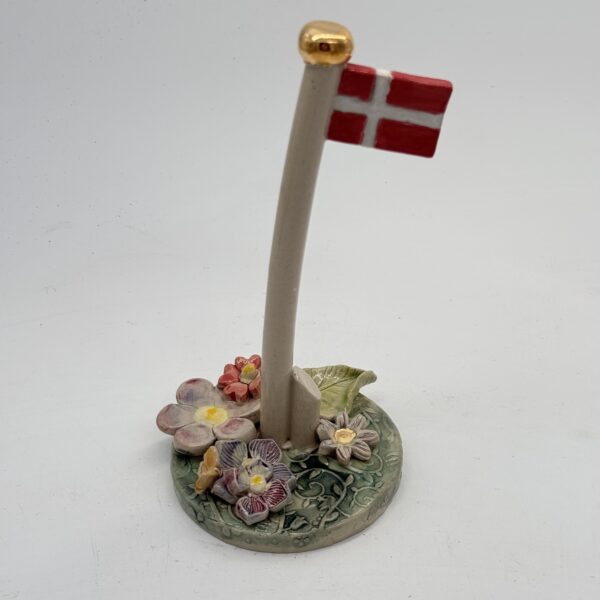 Vindblæst flagstang