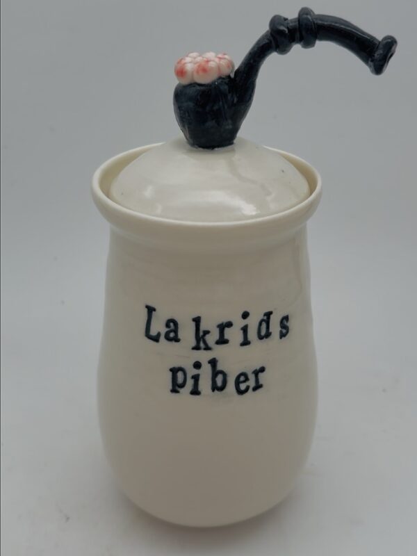 Lakridspibe krukke - Image 2