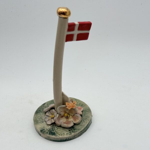Vindblæst flagstang