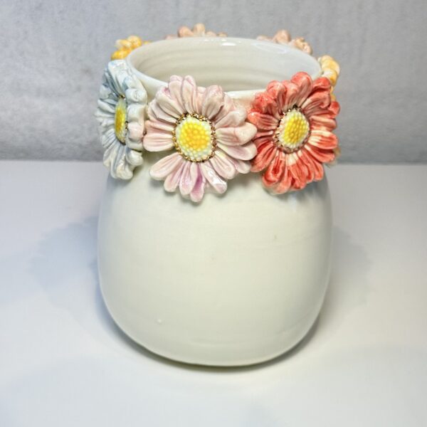 Vase med blomster 2. Sort - Image 2