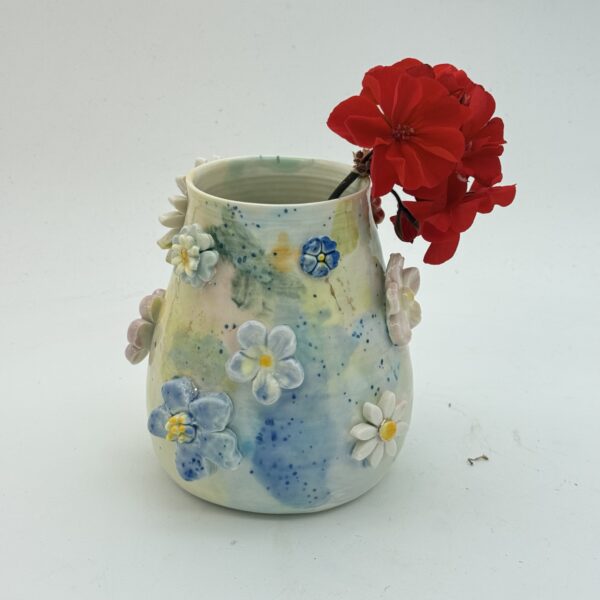 Vase med blomster