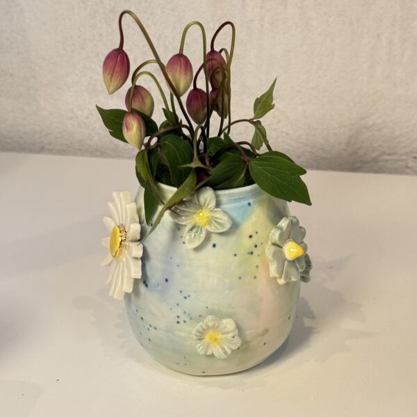 Vase med blomster