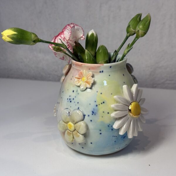 Vase med blomster